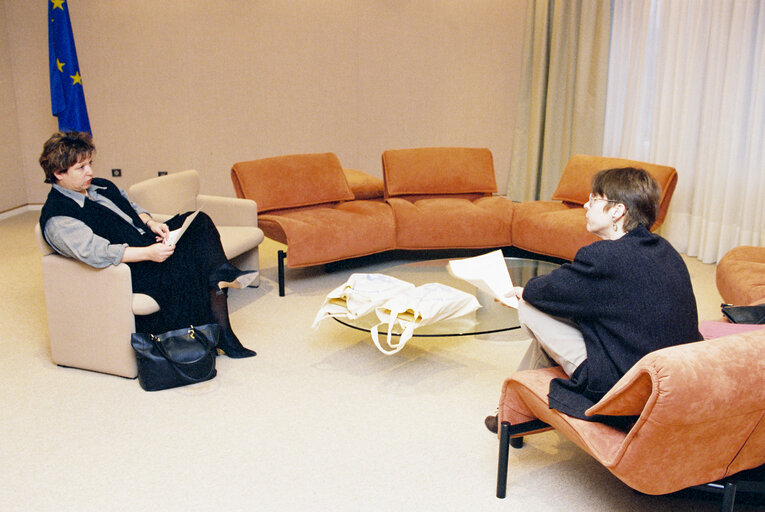 Foto 3: Interview of Dagmar ROTH-BEHRENDT