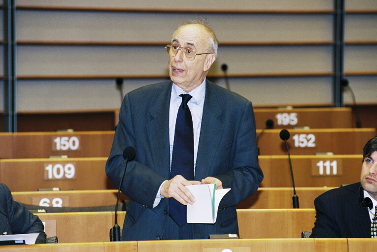 Valokuva 9: Plenary session in Brussels