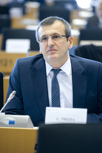 Fotografia 7: AFET committee meeting with Chairman of the Presidency of Bosnia and Herzegovina