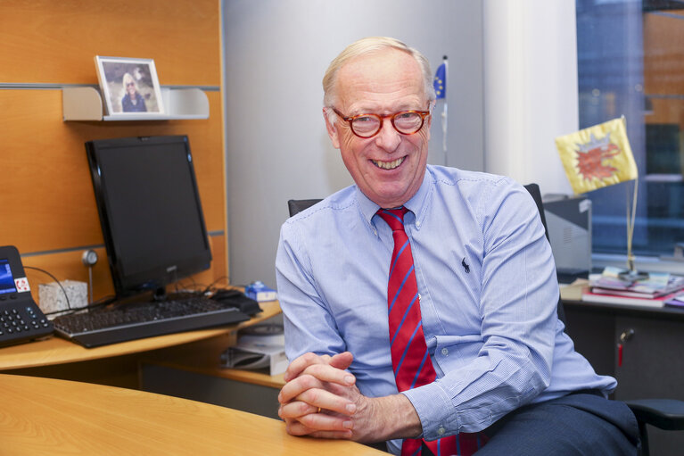 Fotagrafa 2: Gunnar HOKMARK in the European Parliament in Brussels