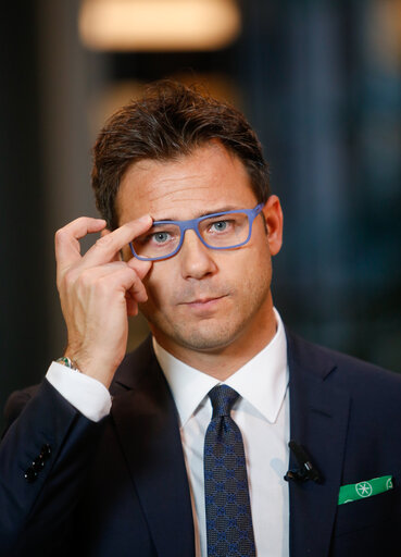 Photo 6: Angelo CIOCCA in the European Parliament in Strasbourg