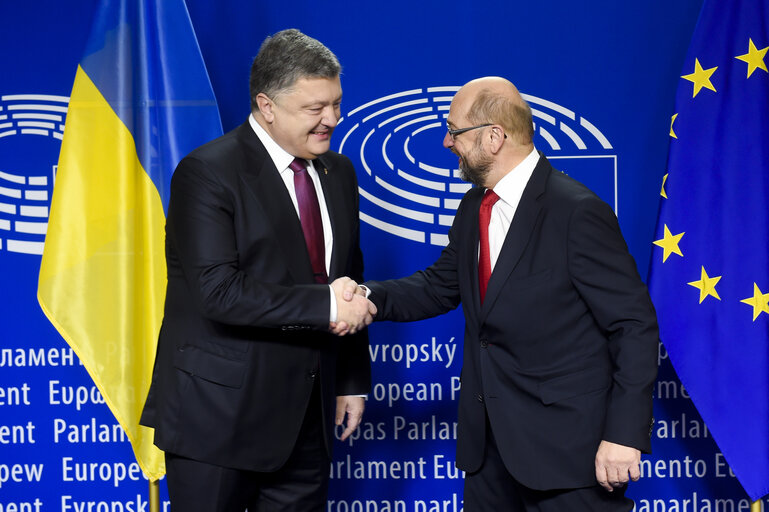 Nuotrauka 3: EP President meets with the President of Ukraine