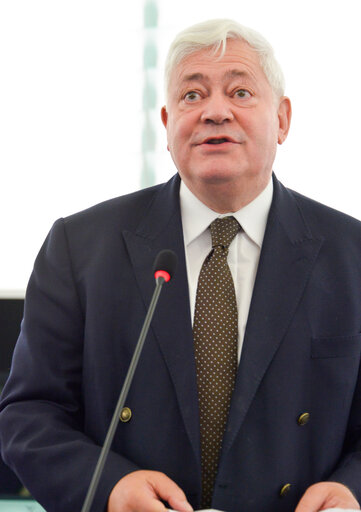 Fotografi 40: Plenary session week 43 2016 in Strasbourg - EU mechanism on democracy, the rule of law and fundamental rights.