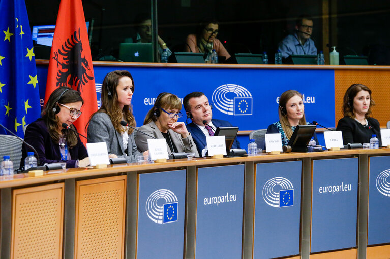 Fotografija 1: 11th EU-Albania Stabilisation and Association Parliamentary Committee meeting (SAPC)