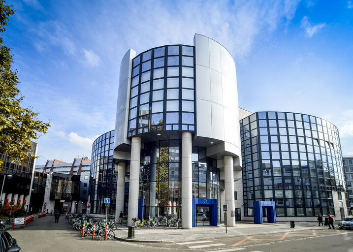 Outside view of the PFL building in Strasbourg