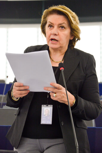 Fotografi 14: Plenary session week 43 2016 in Strasbourg - EU mechanism on democracy, the rule of law and fundamental rights.