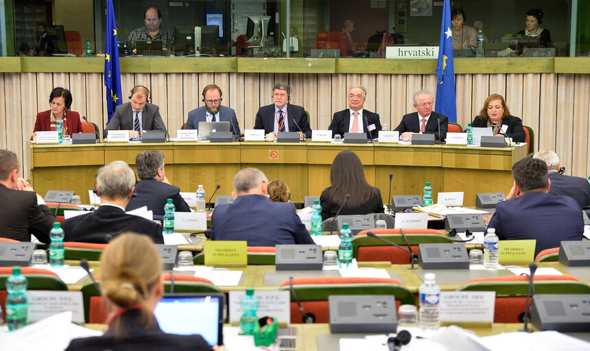 Foto 13: 2nd meeting of the EU-Kosovo Stabilisation and Association Parliamentary Committee (SAPC)