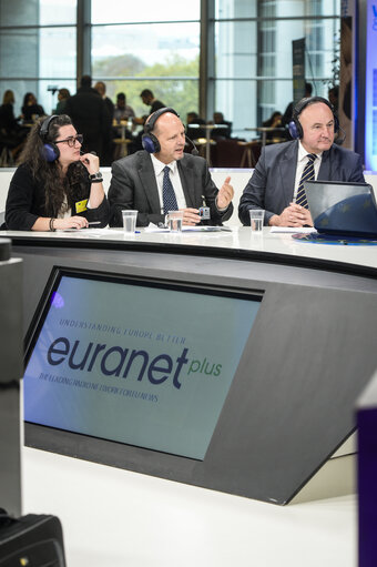 Fotogrāfija 24: Euranet Plus debate