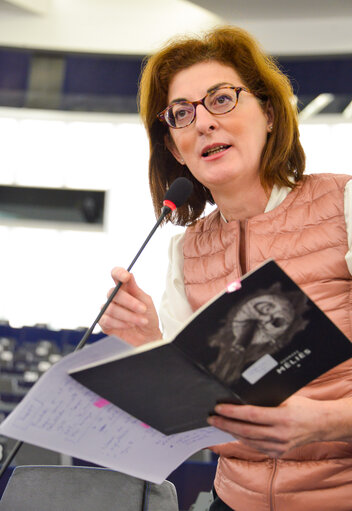 Fotografi 45: Plenary session week 43 2016 in Strasbourg - EU mechanism on democracy, the rule of law and fundamental rights.