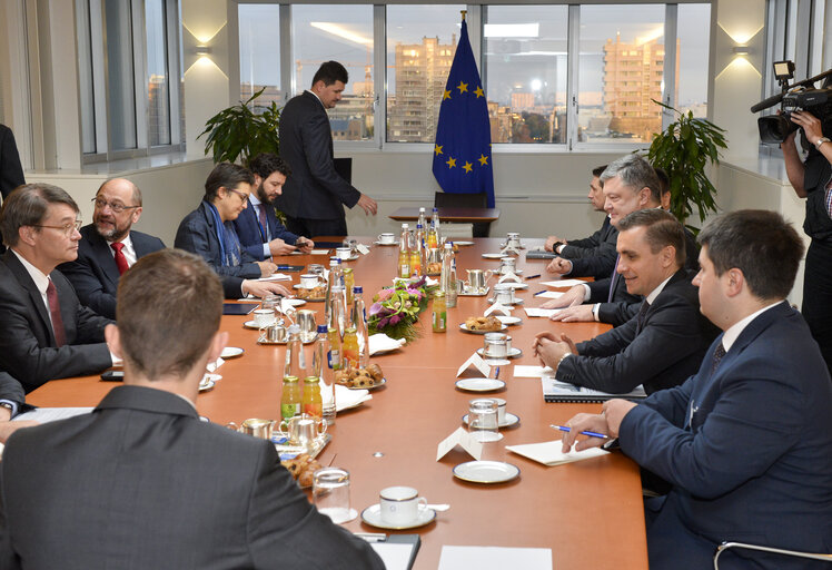 Nuotrauka 5: EP President meets with the President of Ukraine