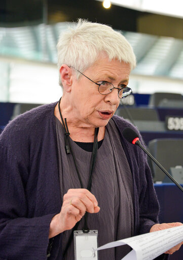 Fotografi 44: Plenary session week 43 2016 in Strasbourg - EU mechanism on democracy, the rule of law and fundamental rights.