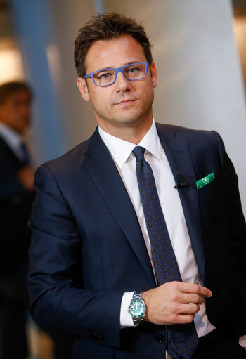 Photo 7: Angelo CIOCCA in the European Parliament in Strasbourg