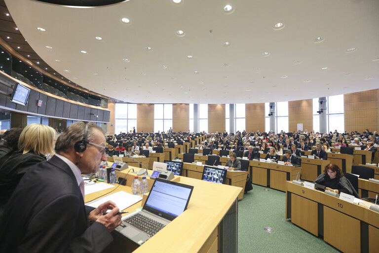 Fotografija 5: LIBE - Interparliamentary Committee meeting European Parliament - National Parliaments : 'A holistic approach to migration '