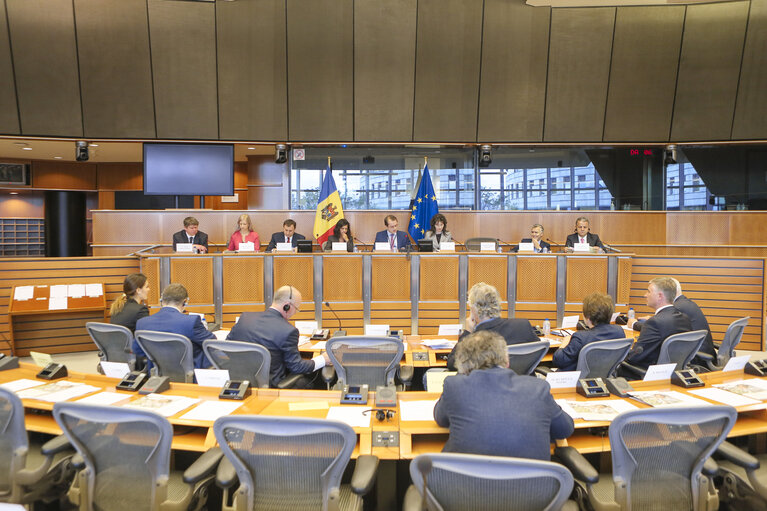 Fotografija 8: EU-Moldova Delegation parliamentary association committee