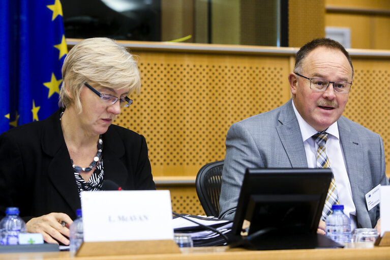 Photo 10: DEVE committee meeting.  The priorities of the Luxembourgish Presidency for humanitarian aid - discussion.