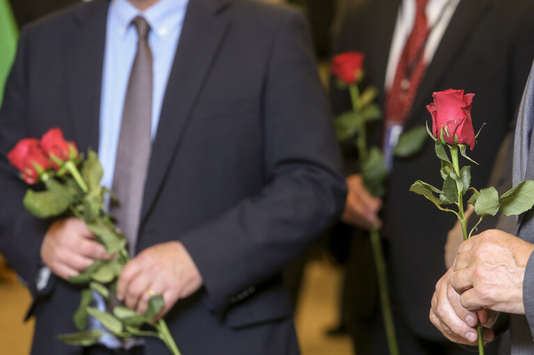 Fotó 6: Inauguration of the statue Gyula HORN - Former Prime Minster of Hungary