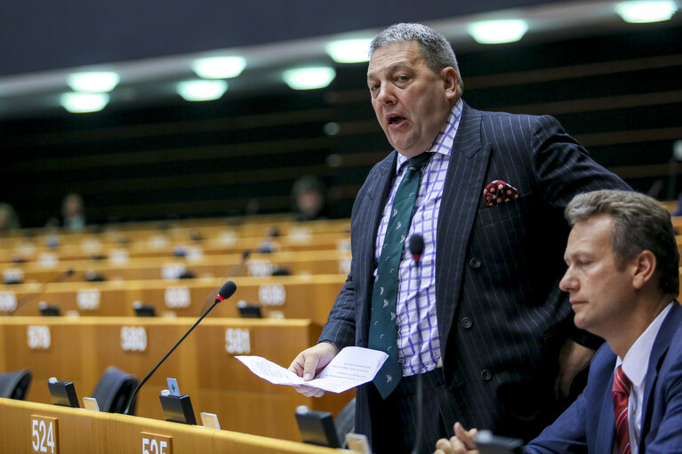 Fotografi 14: Plenary Session week 38 2015 in Brussels: Debate - Decision adopted on 15 July 2015 on the energy summer package - Commission statement