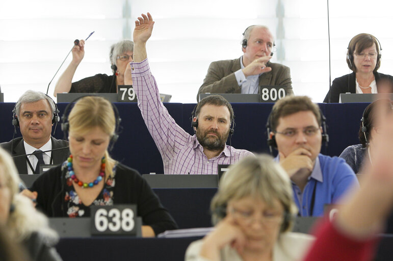 Fotografija 2: Plenary session week 37 2015 in Strasbourg