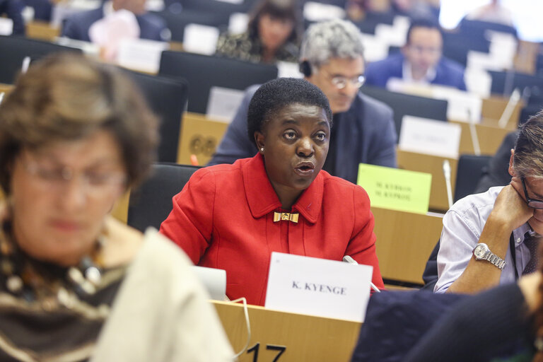 Fotografija 10: LIBE - Interparliamentary Committee meeting European Parliament - National Parliaments : 'A holistic approach to migration '