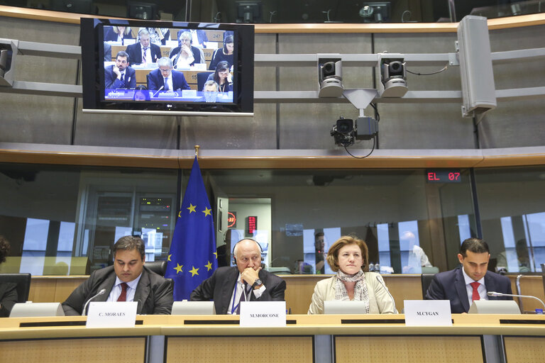 Fotografija 6: LIBE - Interparliamentary Committee meeting European Parliament - National Parliaments : 'A holistic approach to migration '