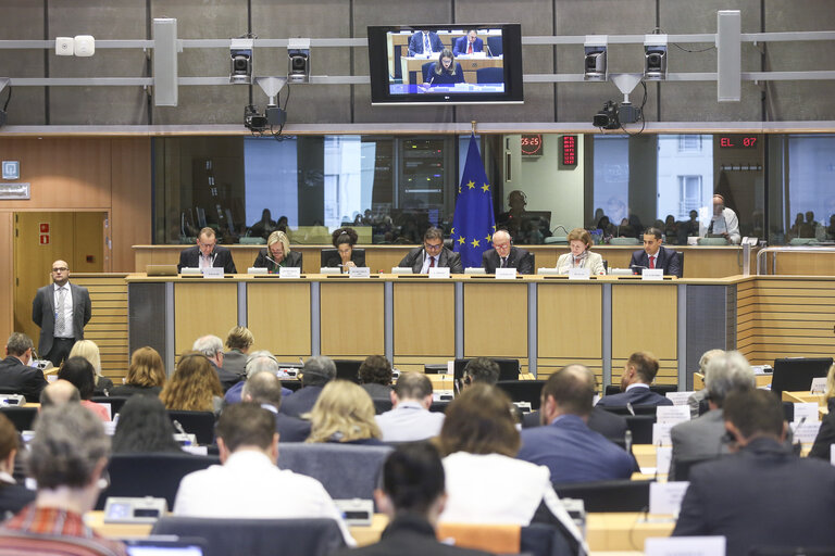 Fotografija 11: LIBE - Interparliamentary Committee meeting European Parliament - National Parliaments : 'A holistic approach to migration '