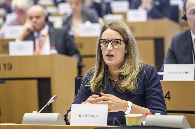 Fotografija 15: LIBE - Interparliamentary Committee meeting European Parliament - National Parliaments : 'A holistic approach to migration '