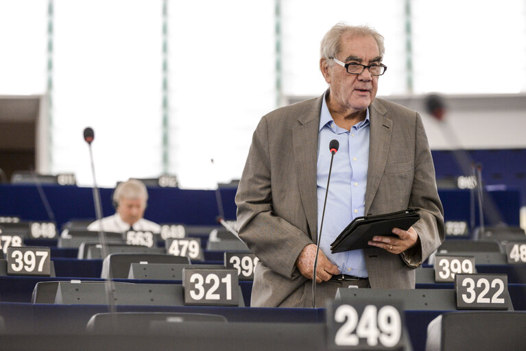 Photo 11: Plenary session week 28 2015 in Strasbourg