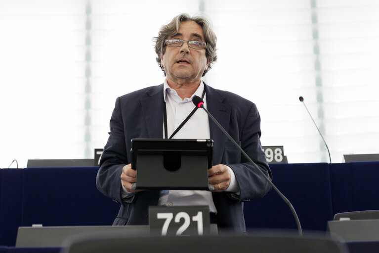 Fotografia 31: Plenary session in Strasbourg - Week 37  2015 - Debate on fisheries agreements