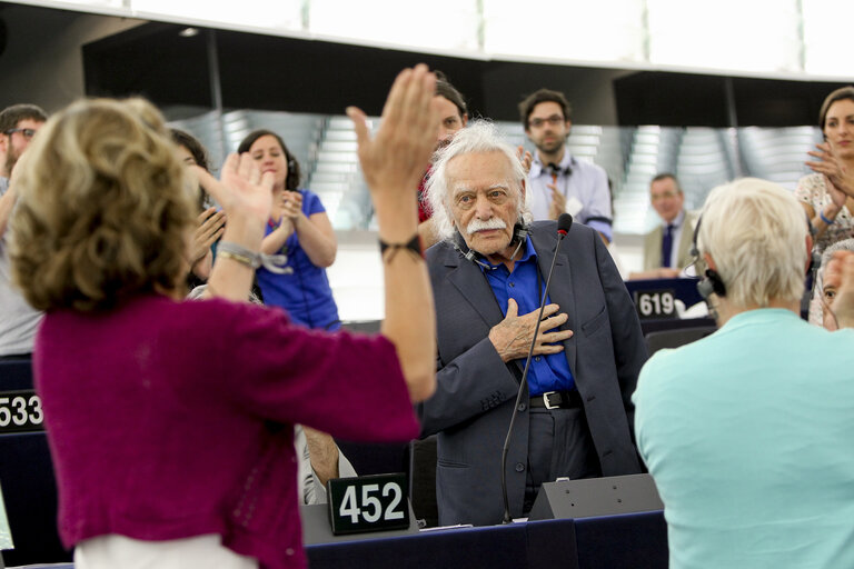 Foto 30: Plenary session week 28 2015 in Strasbourg - Conclusions of the European Council (25-26 June 2015) and of the Euro Summit (7 July 2015) and the current situation in Greece  European Council and Commission statements