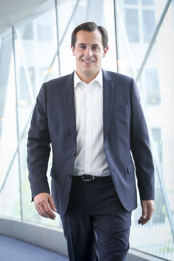 Fotografija 1: MEP Nicolas BAY at the European Parliament in Brussels