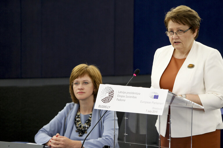 Foto 24: Presentation of the conclusions of the Latvian Presidency of the Council of the European Union