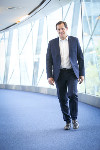 Fotografija 2: MEP Nicolas BAY at the European Parliament in Brussels
