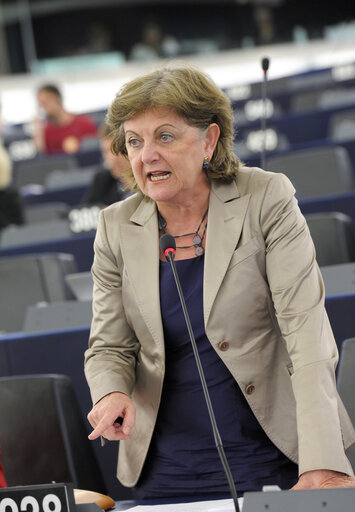 Fotografi 9: Plenary session week 28 2015 in Strasbourg - Conclusions of the European Council (25-26 June 2015) and of the Euro Summit (7 July 2015) and the current situation in Greece