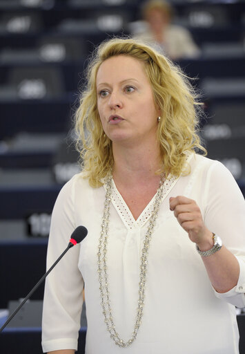 Fotografi 7: Plenary session week 28 2015 in Strasbourg - Conclusions of the European Council (25-26 June 2015) and of the Euro Summit (7 July 2015) and the current situation in Greece