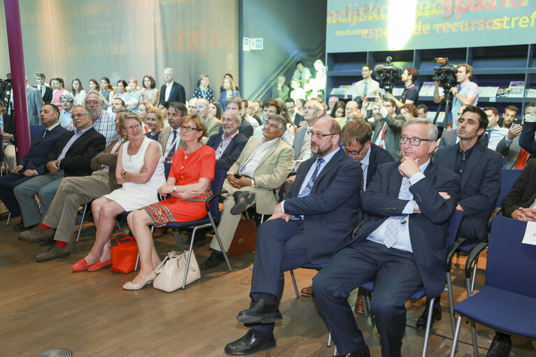 Nuotrauka 15: Presentation of the book: ' The Making of a European President ' in presence of EP President and EC President