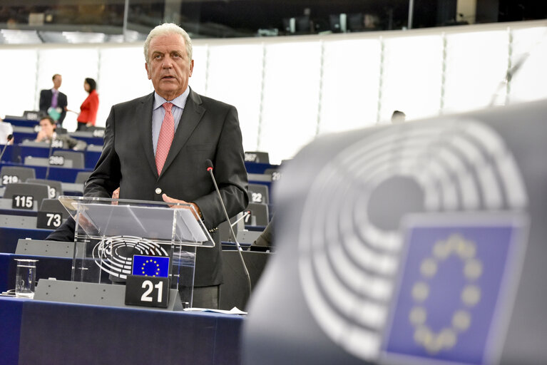 Photo 6 : Plenary session week 37 2015 in Strasbourg - Provisional measures in the area of international protection for the benefit of Italy and Greece