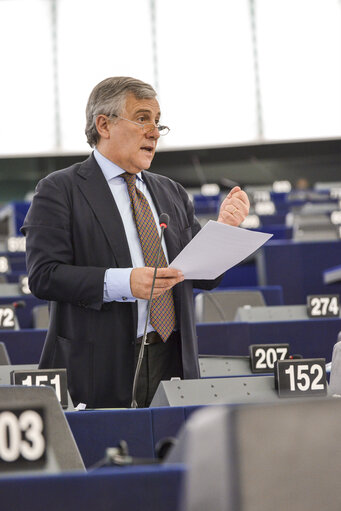 Plenary session week 28 2015 in Strasbourg