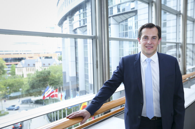 Fotografija 11: MEP Nicolas BAY at the European Parliament in Brussels