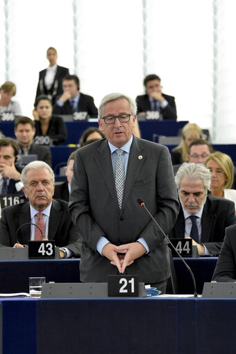 Fotografie 45: Official visit of Prime Minister of Greece in Plenary session week 28 2015 in Strasbourg