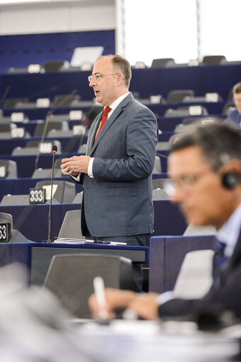 Fotografia 37: Plenary session week 28 2015 in Strasbourg