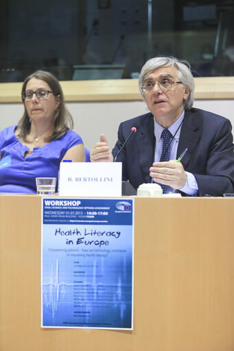 Fotogrāfija 19: STOA - Health Litteracy in Europe. Empowering patients - how can technology contribute to improving  health literacy?
