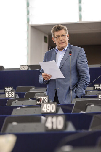 Plenary session week 28 2015 in Strasbourg