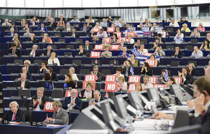 Fotografija 18: Official Visit of Prime Minister of Greece in Plenary Session Strasbourg