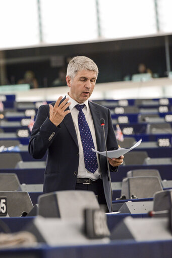 Plenary session week 28 2015 in Strasbourg