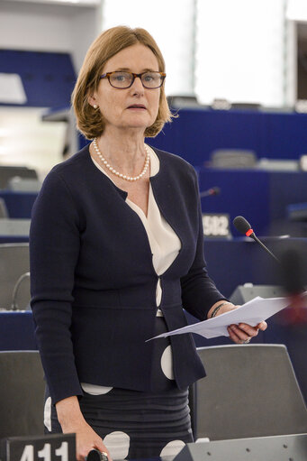 Fotografia 34: Plenary session week 28 2015 in Strasbourg