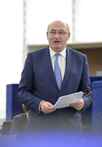 Fotografija 1: Plenary session week 28 2015 in Strasbourg - Review of the implementation of the Dairy package