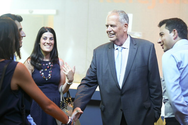 Nuotrauka 24: Presentation of the book: ' The Making of a European President ' in presence of EP President and EC President