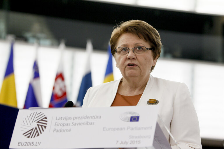 Foto 29: Presentation of the conclusions of the Latvian Presidency of the Council of the European Union