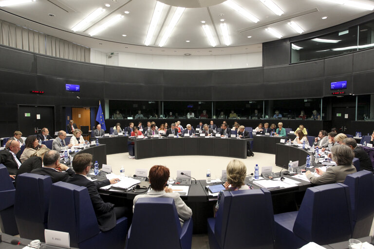 Foto 9: IPOL - Conference of Committee chairs  Exchange of views with the President of the European Court of Auditors