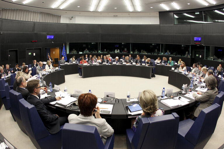 Foto 8: IPOL - Conference of Committee chairs  Exchange of views with the President of the European Court of Auditors